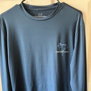 Vineyard Vines Mens Size Small Performance Long Sleeve T-shirt